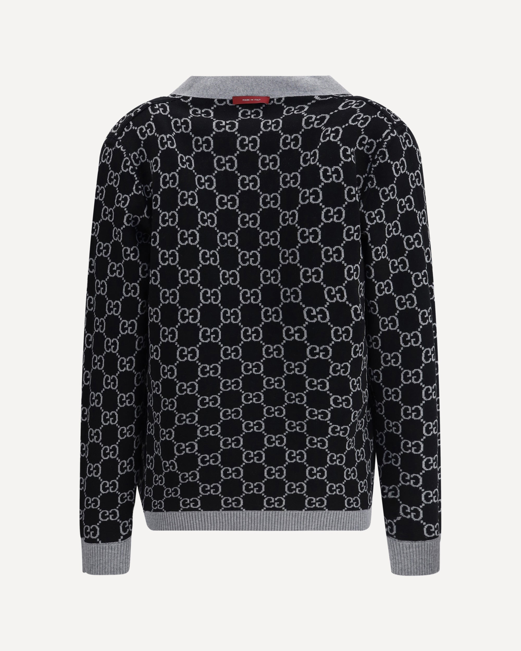 GUCCI GG Supreme reversible Cardigan BLACK | Base Blu