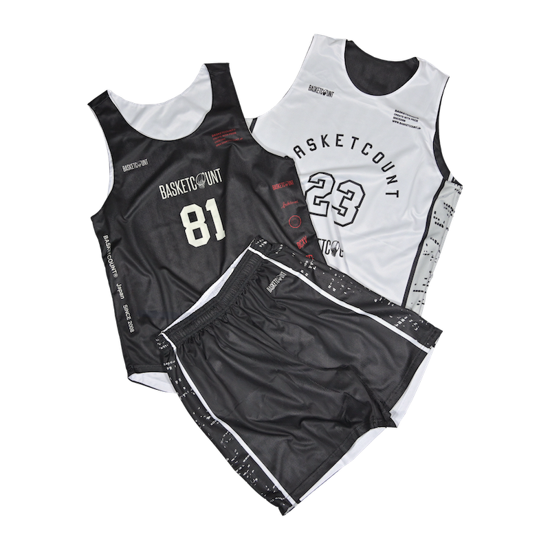 リバーシブル | バスケのユニフォームオーダーならBASKETCOUNT