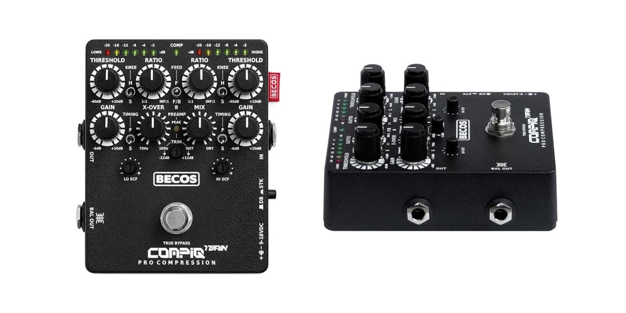 BECOS FX Releases the CompIQ Twain Pro Compressor MK2