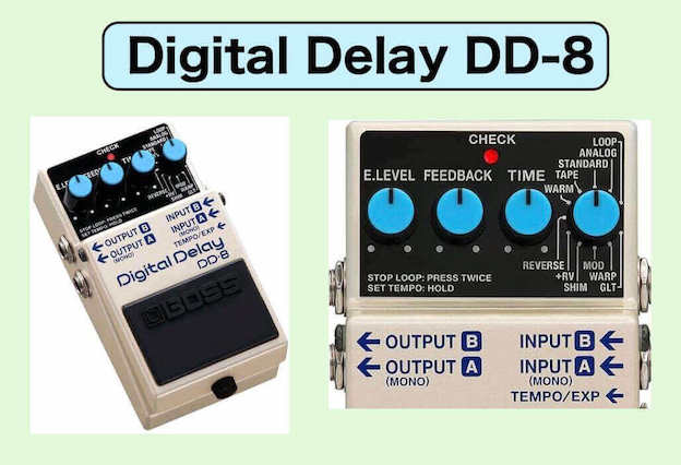 BOSS(ボス)のデジタルディレイDDシリーズ〜仕様を比較♪〜 | Bass-the