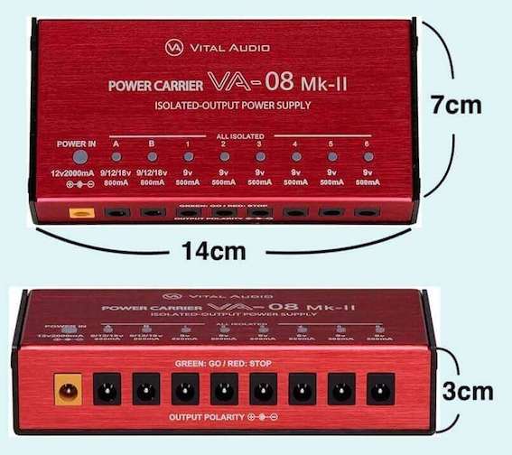 レビュー】バイタルオーディオ POWER CARRIER VA-08 MKII〜パワー
