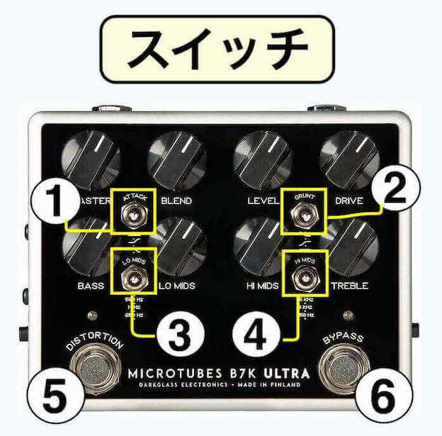 試奏レビュー】ダークグラスB7K ULTRA V2 ベース用プリアンプ