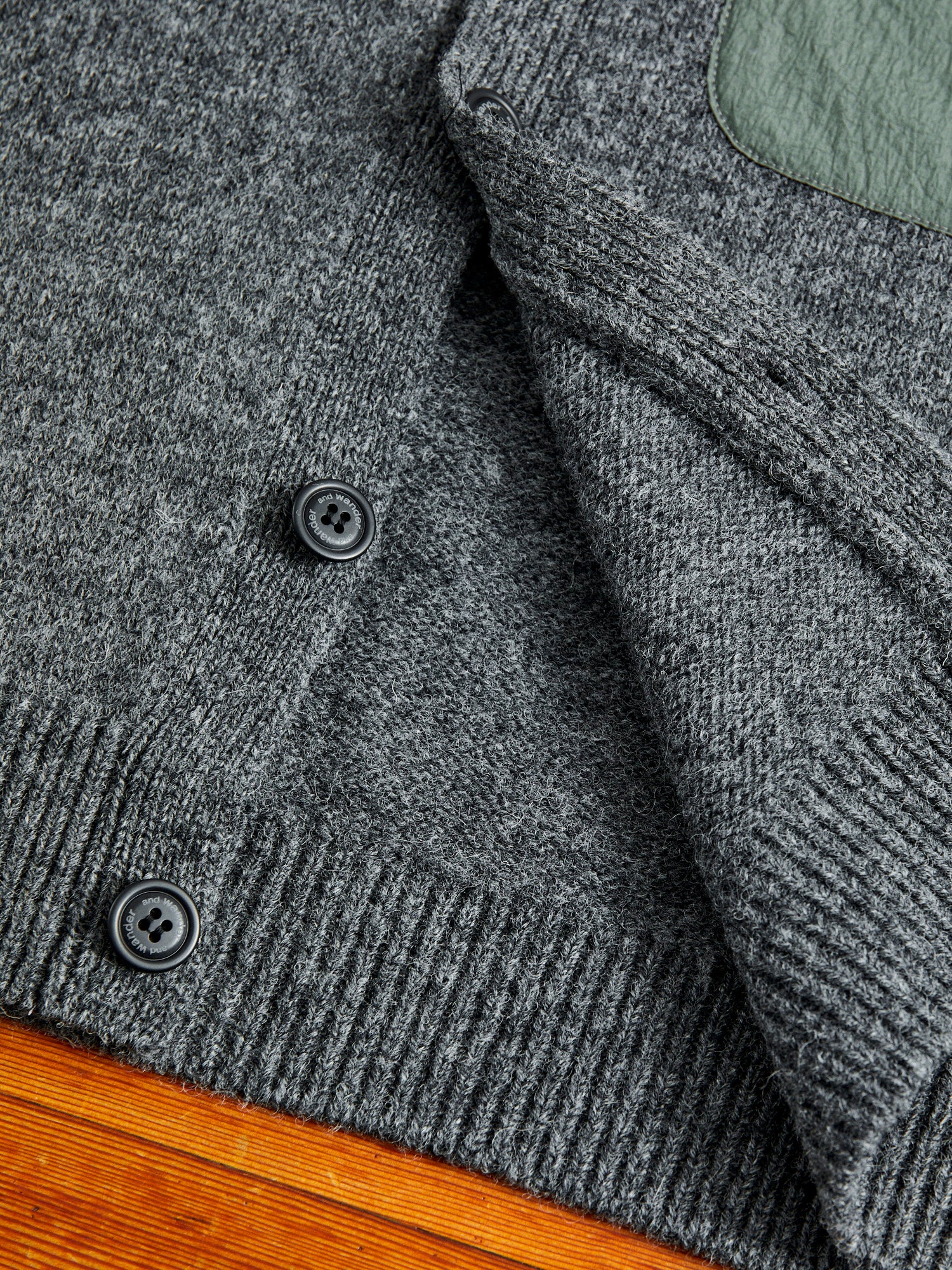 Shetland Wool Cardigan in Gray – Blue Owl Workshop