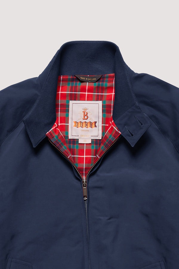 Baracuta】G9 Harrington Jacket Navy – Blue Beach Denim