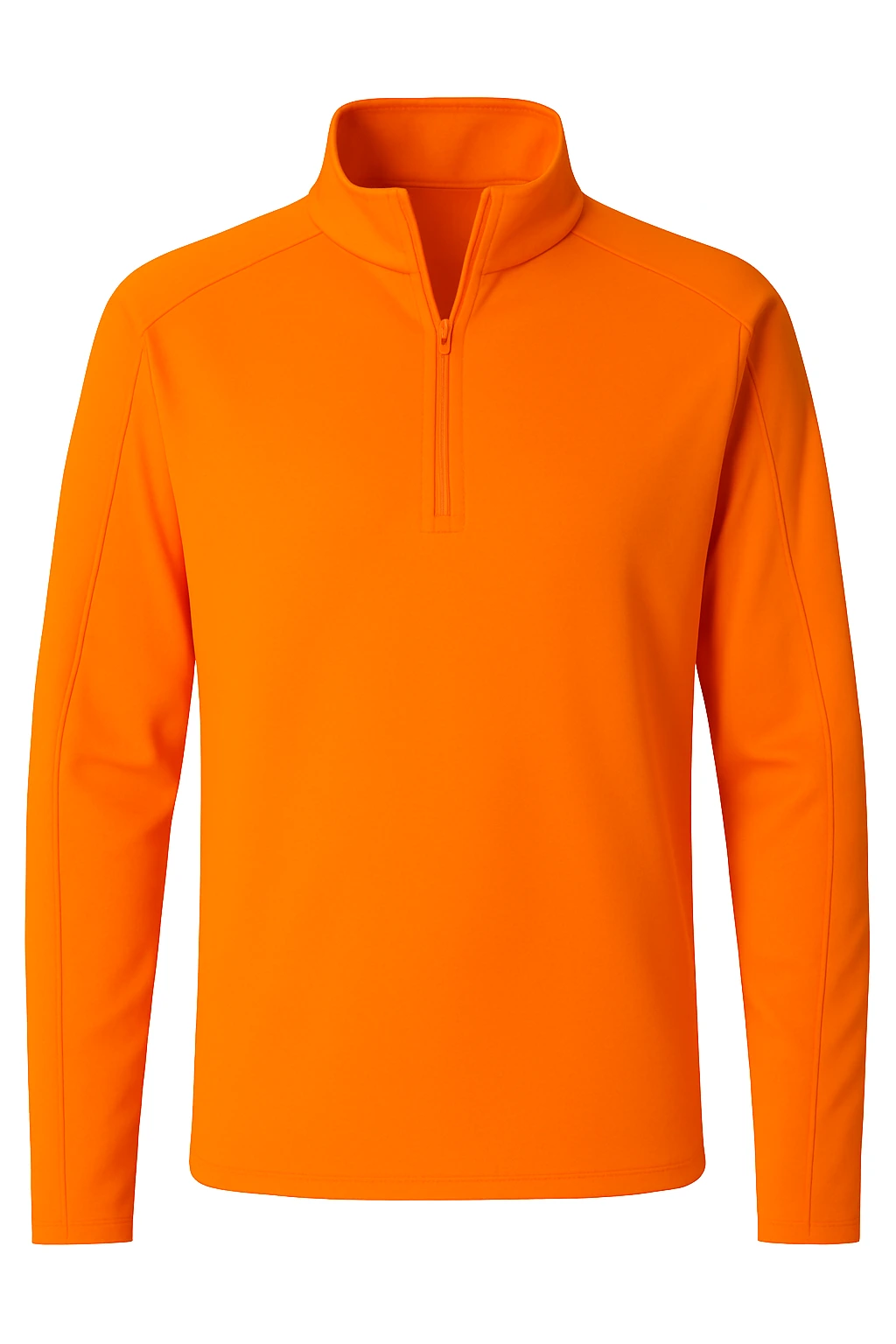 7230-SFO-S-SOLID|BG7230|Men's Long Sleeve Solid Zip Pullover