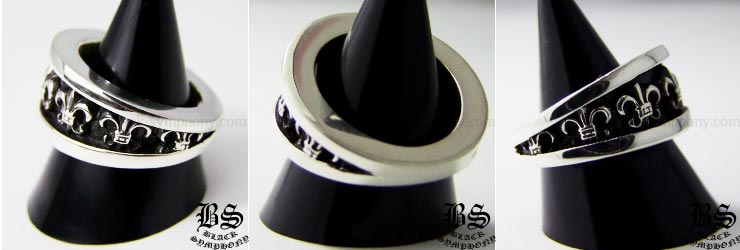 クロムハーツナローVバンドリングBSフレア|クロムハーツ通販専門店