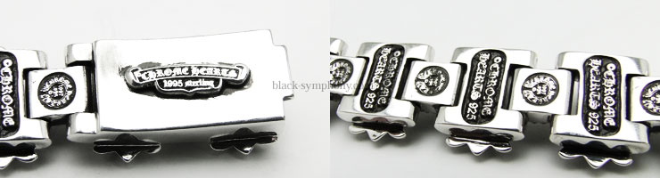 クロムハーツHリンクブレスレット|クロムハーツ通販専門店ブラック