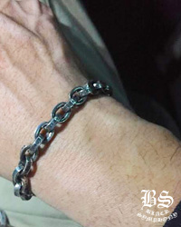 クロムハーツ ラージペーパーチェーンブレスレット お客様の声 クロム