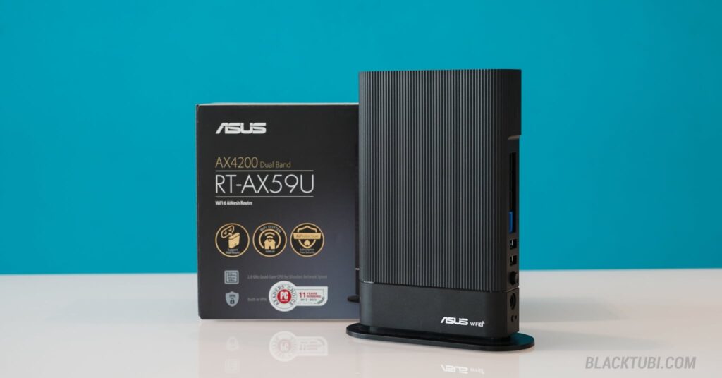 ASUS RT-AX59U Review: AX4200 with a sleek design