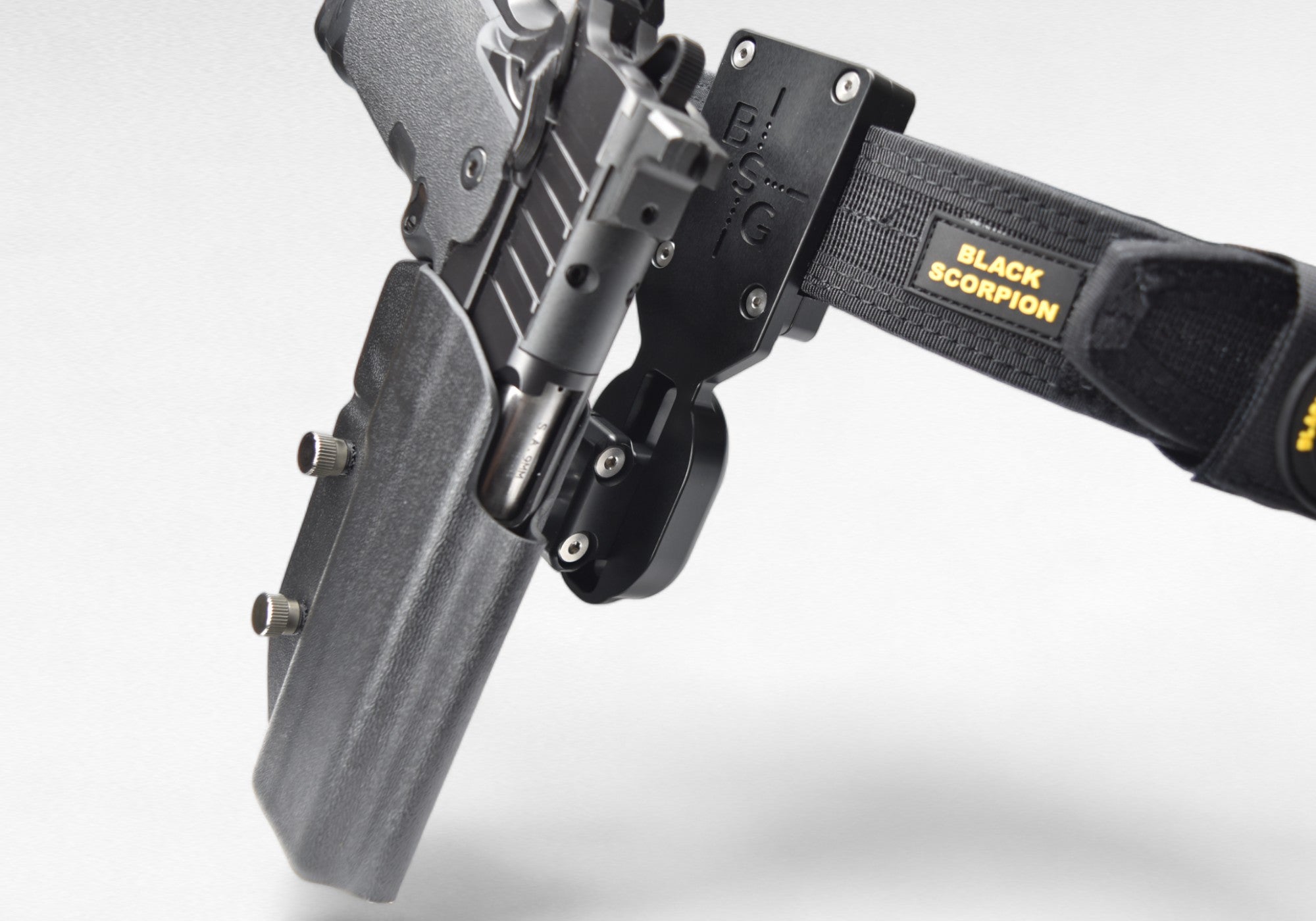 Black Scorpion Gear Pro HD Competition Belt 1 1/2'' IPSC, USPSA, 3 Gun