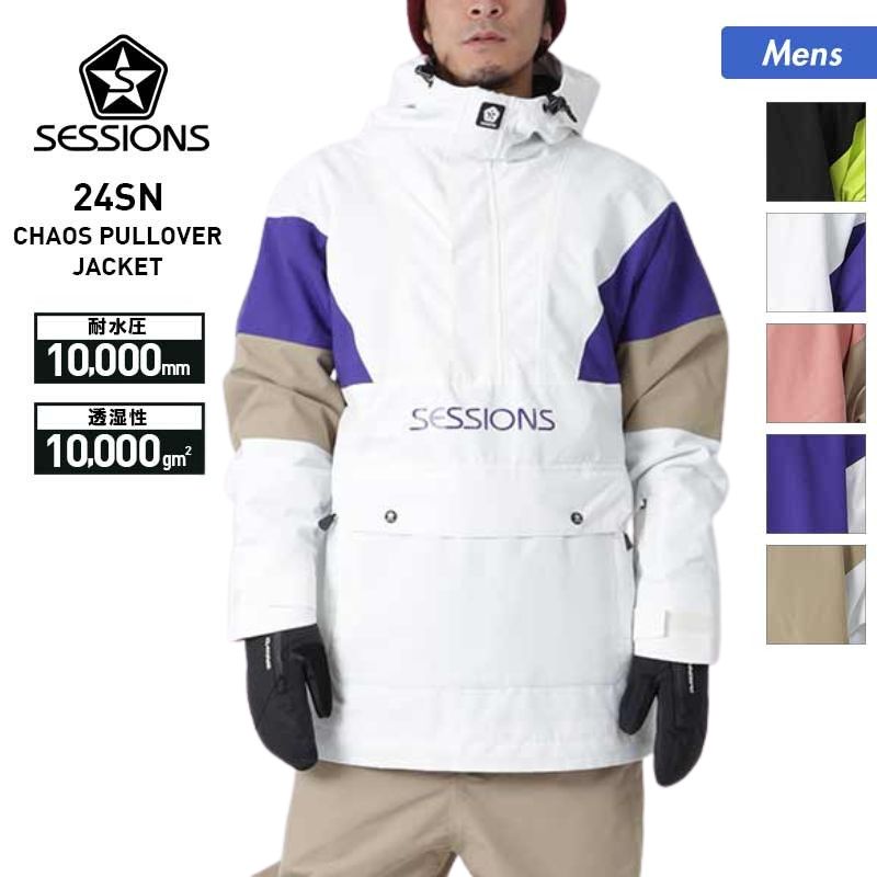 SESSIONS/セッションズ メンズ スノーウェア プルオーバージャケット