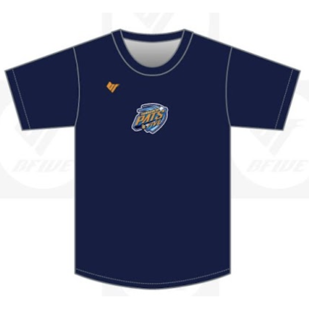 昇華Tシャツ半袖（ネイビー）｜山口パッツファイブ｜B.LEAGUE（Bリーグ