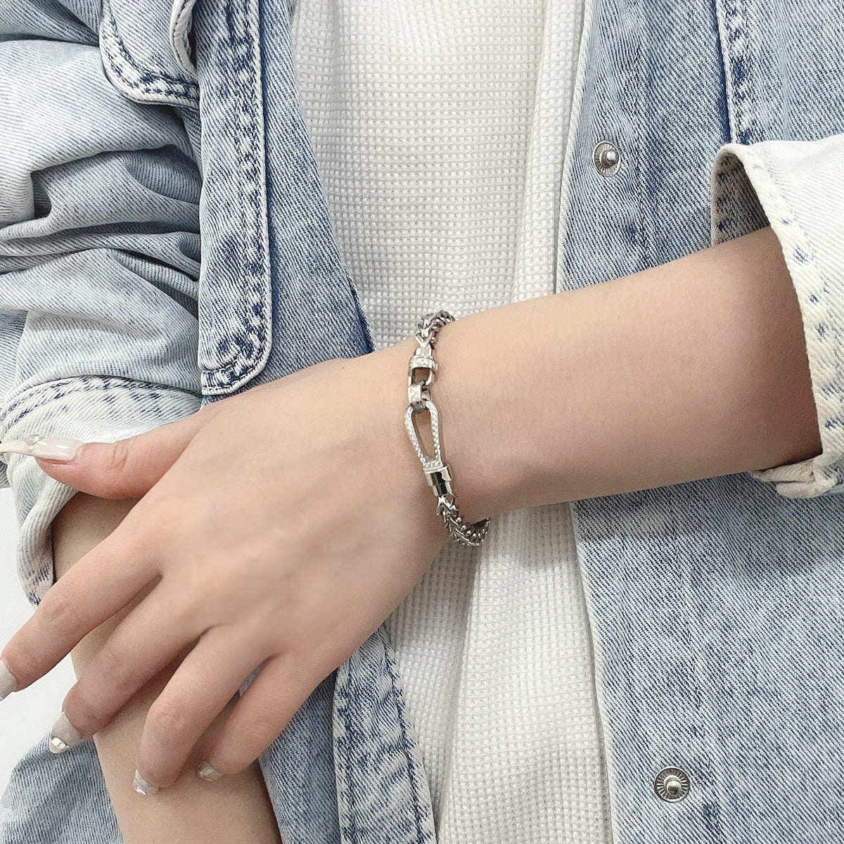 ホースシューチェーンブレスレット(S) / SGB-187 – BLESS