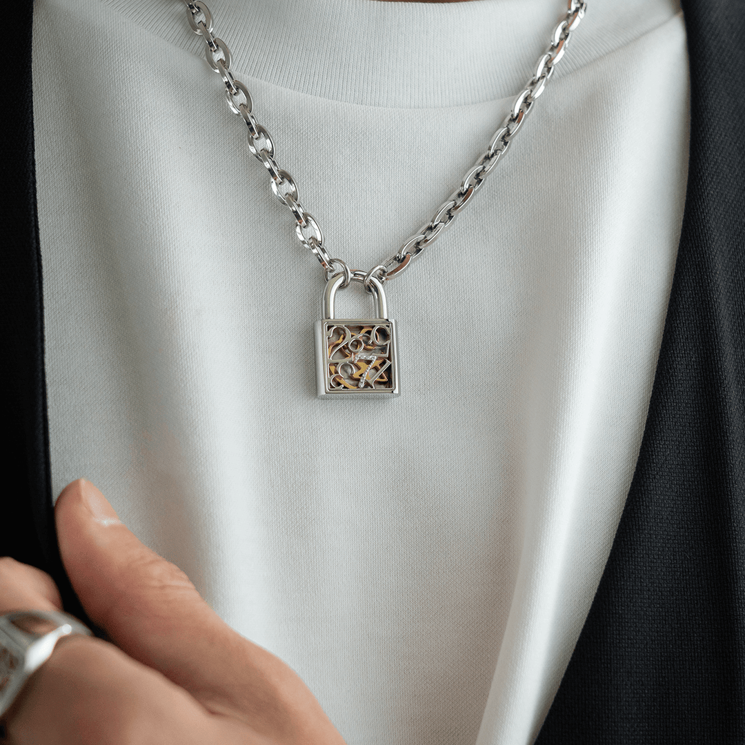 ナンバーパドロックネックレス / SGN-437 – BLESS