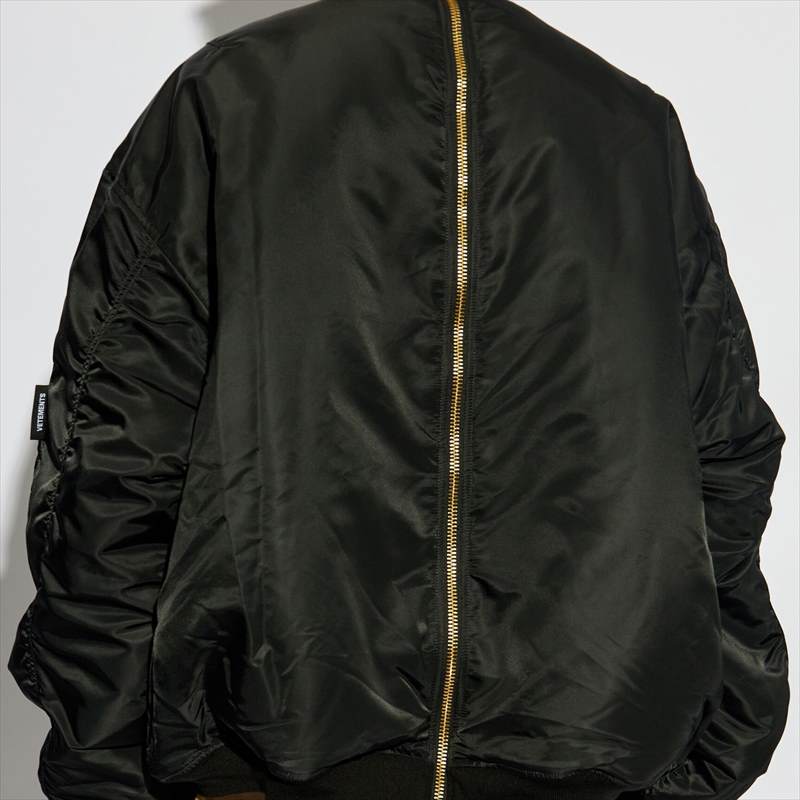 VETEMENTS ALPHA Double Zip Bomber Jacket (MA-1)