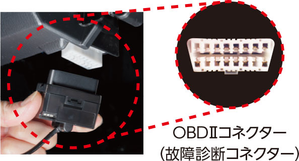 OBDIIアダプター【オプション】 レーザー＆レーダー探知機 ブリッツ