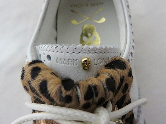 MARK&LONA マーク＆ロナ ゴルフシューズ ウイングチップ チーター