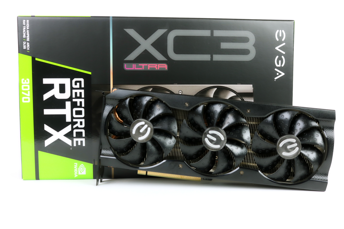 EVGA GeForce RTX 3070 8GB XC3 Ultra GPU w/Box | 1yr Warranty, Fast