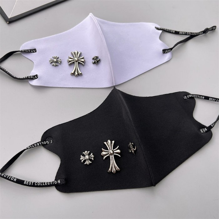 クロムハーツ Chrome Heartsブランドマスクメンズ 3枚セット 大人