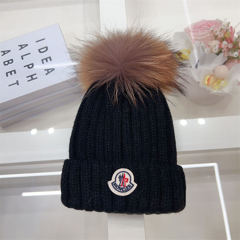 ブランドモンクレールニット帽 ポンポン レディース Moncler ビーニー