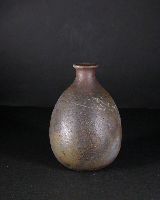 柴岡紘一 備前焼 緋襷 茶盌