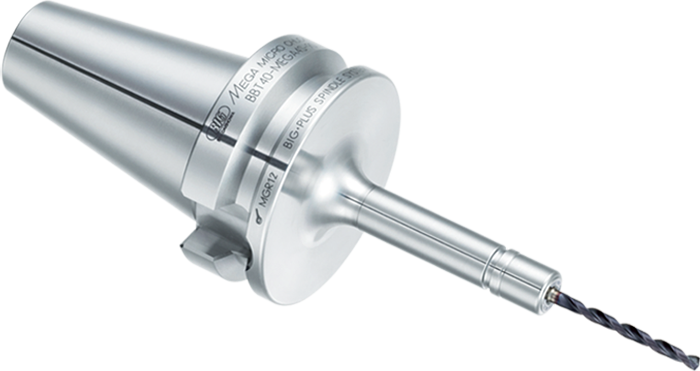 BIG NT50U-GTG6-10-130 増速スピンドル コレット5個付き BIG NT50U