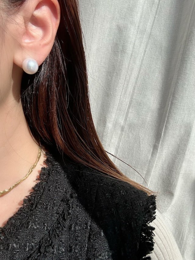 バロック淡水パールピアス＆イヤリング パールアクセサリー 挙式にも