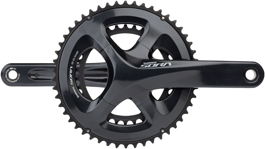 Shimano Sora FC-R3000 Crankset - 170mm, 9-Speed, 50/34t, 110