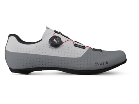 Bikeshoe4u - FIZIK TEMPO OVERCURVE R4 Grey/Red – Bikeshoe4u.com