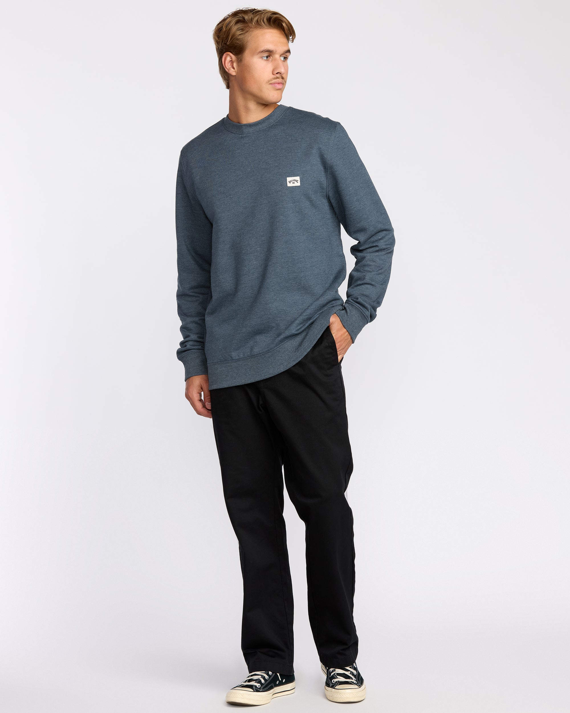 All Day Crewneck Sweatshirt - Midnight Blue | Billabong