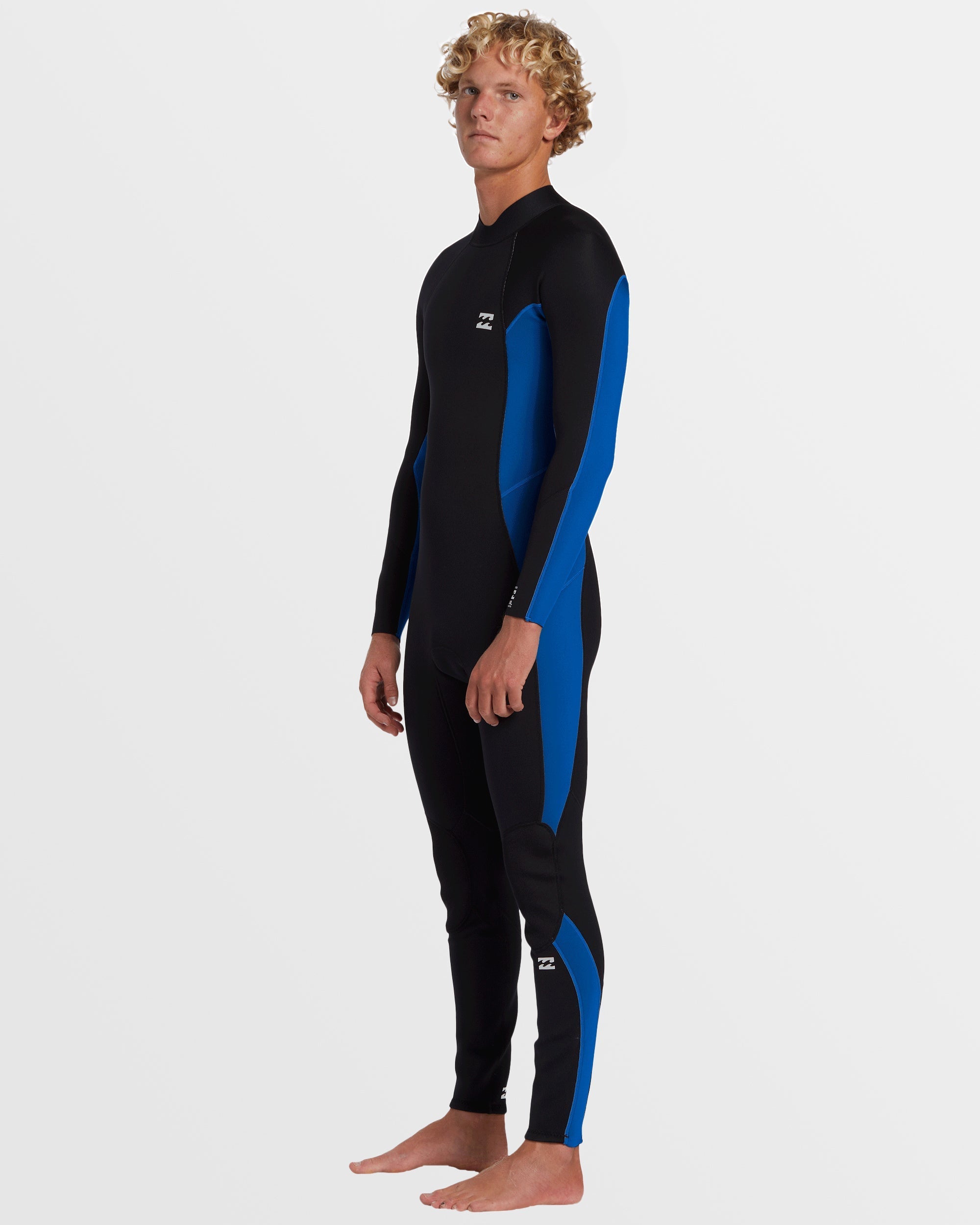 4/3mm Foil GBS Back Zip Wetsuit - Mid Blue | Billabong