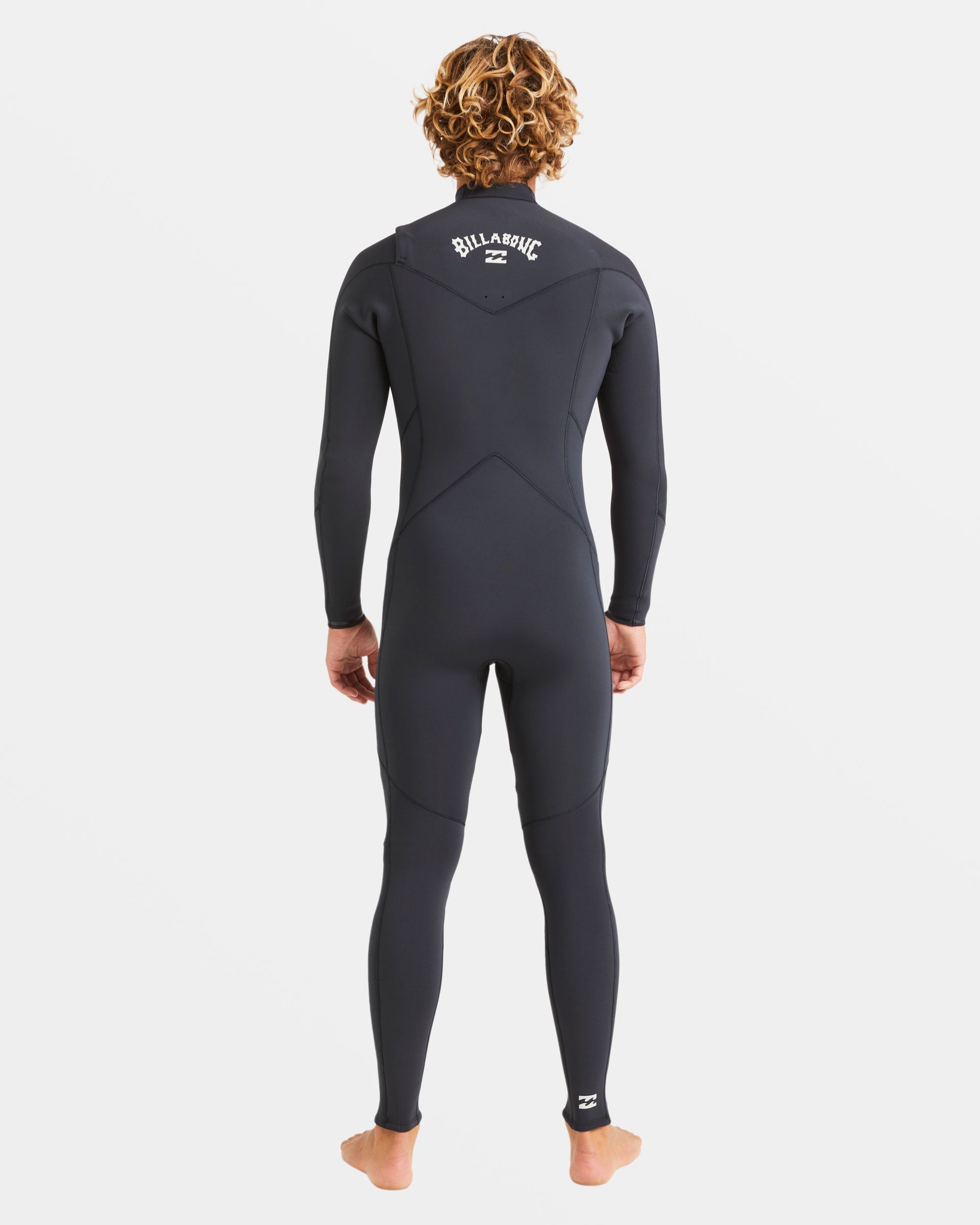 4/3mm Absolute Natural Upcycler GBS Chest Zip Wetsuit - Black