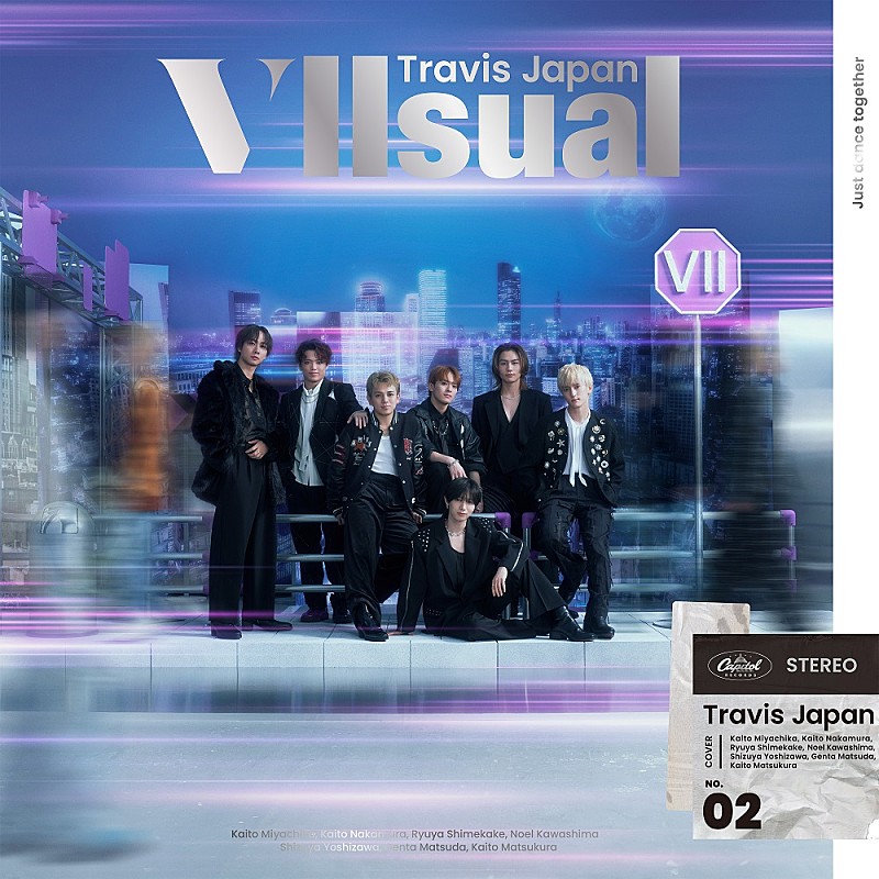 Travis Japan、2ndAL『VIIsual』FC限定盤スペシャルティザー公開