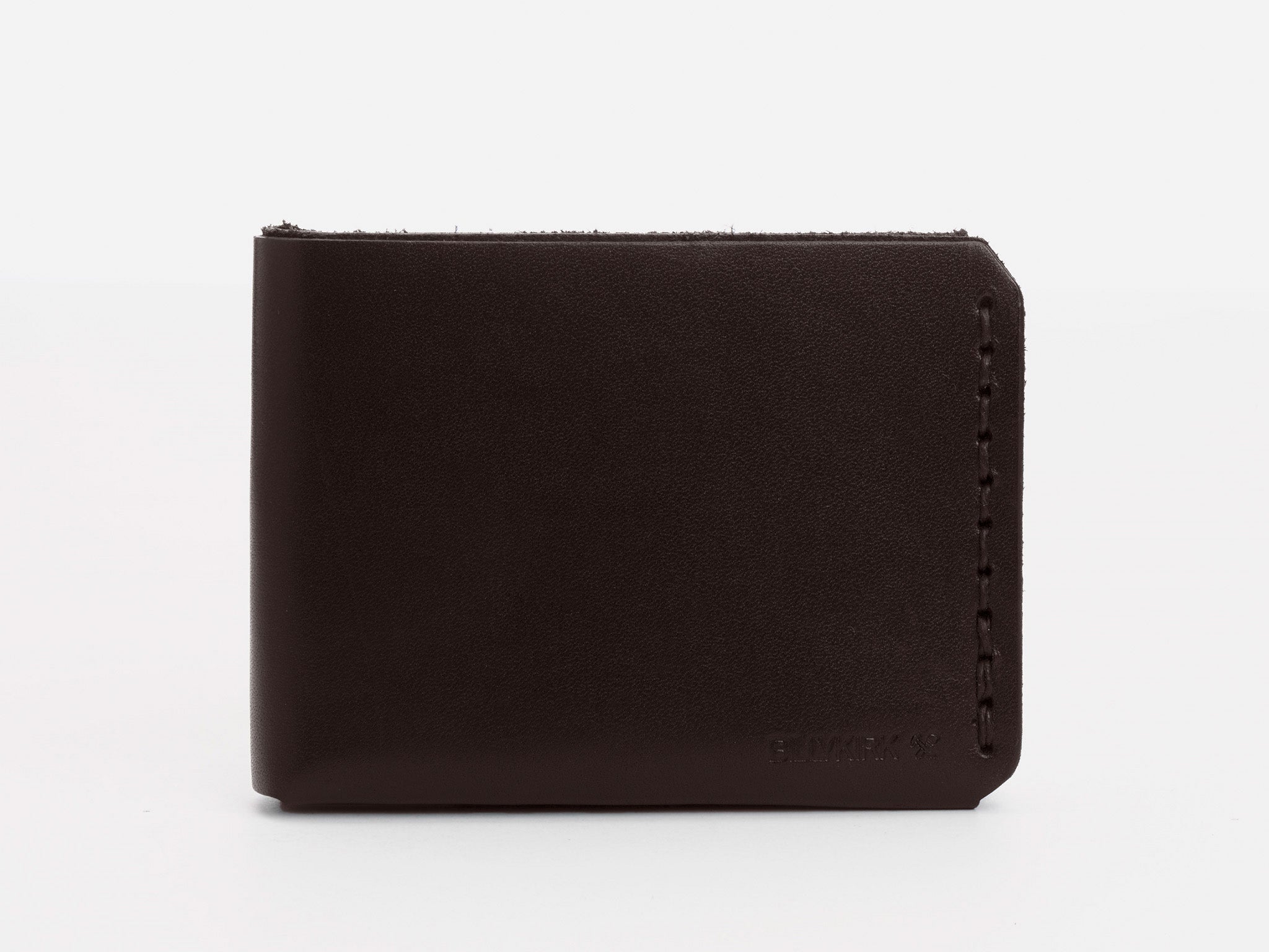No. 398 Bi-Fold Wallet, Dark Brown – Billykirk