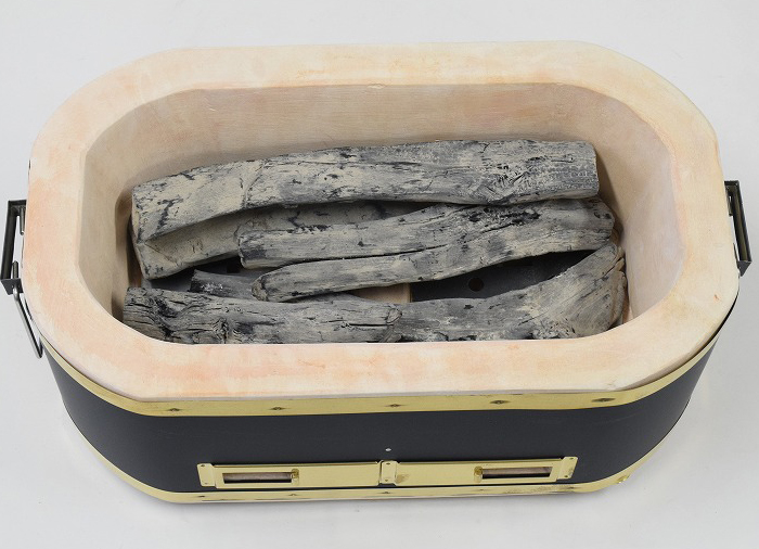 火力が安定！長尺の紀州備長炭