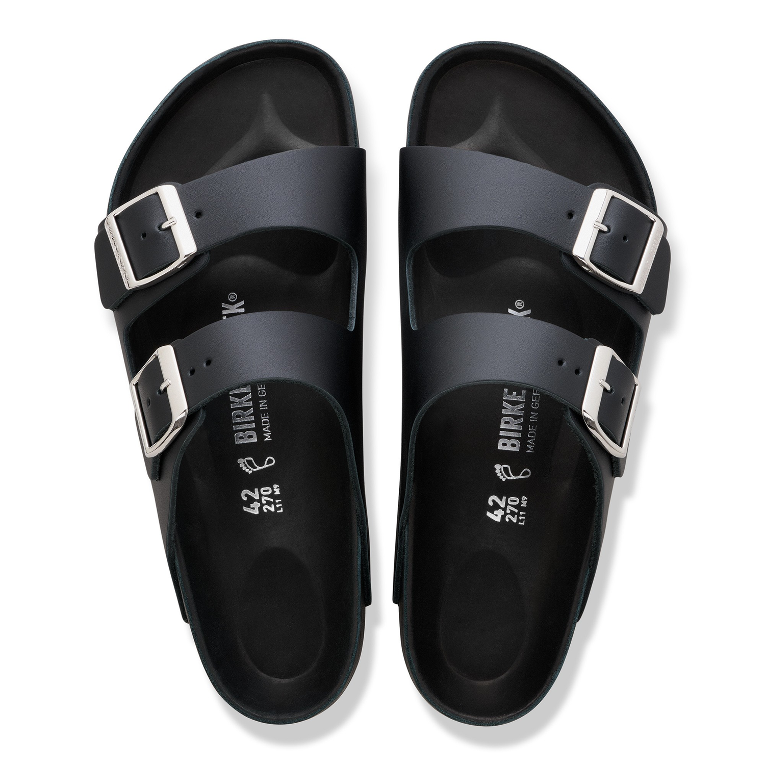 Buy Black Arizona BS Natural Leather Black Online in India