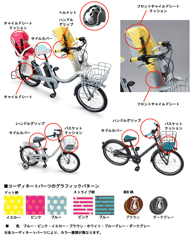 bikke MOB e( ビッケモブイー)大容量バッテリーを採用 親子で