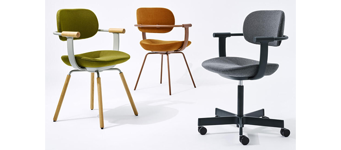 イトーキ バーテブラ03（vertebra03） 4本回転脚 木タイプ KG-877CD-G1