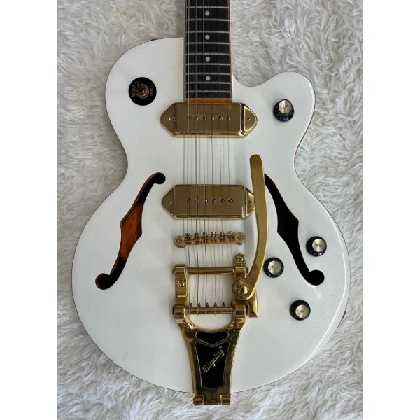 Epiphone Wildkat Royale Semi-Hollow Electric Guitar - Pearl White
