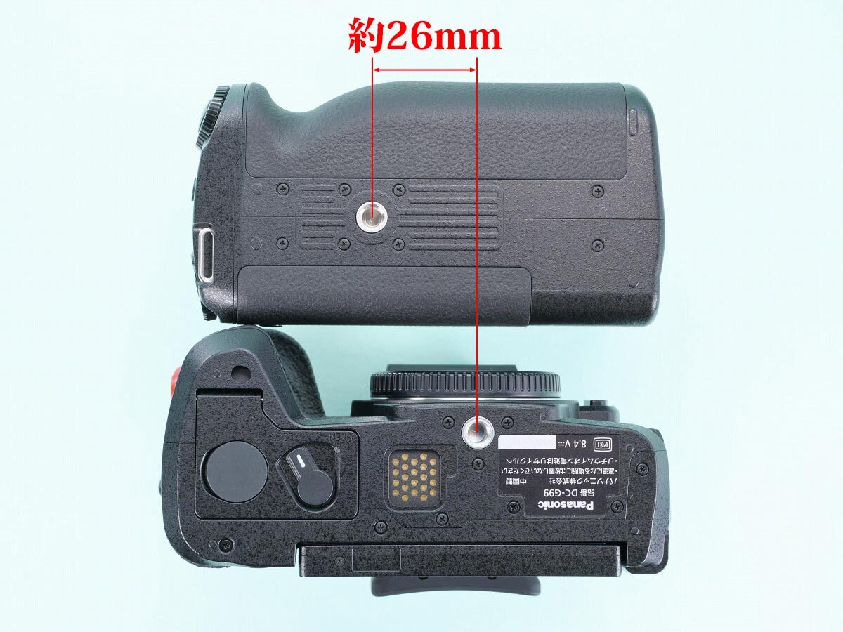 レビュー] パナソニックG8/G99用バッテリーグリップDMW-BGG1純正品