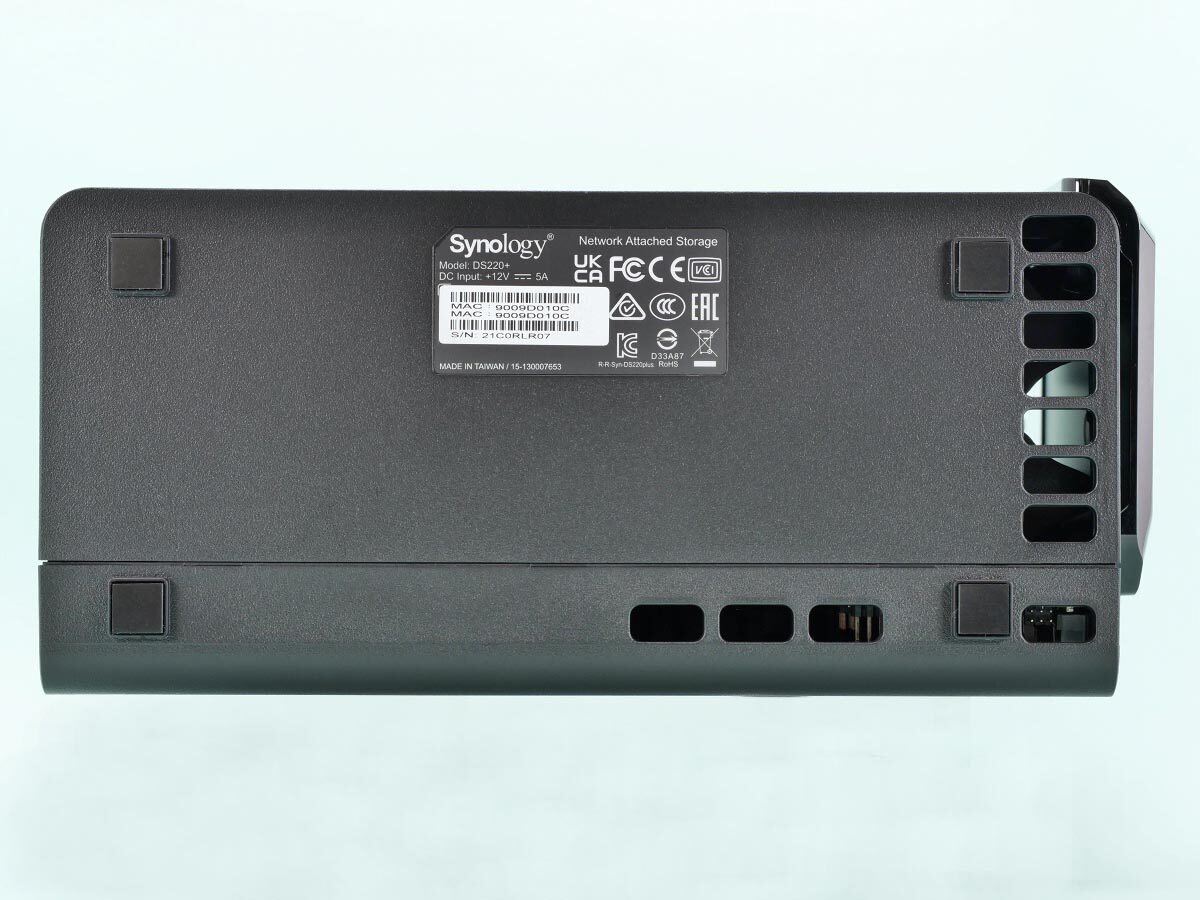 組立て設置] Synology NASキット 2ベイ DS220+/JP 購入 | 物欲、計測