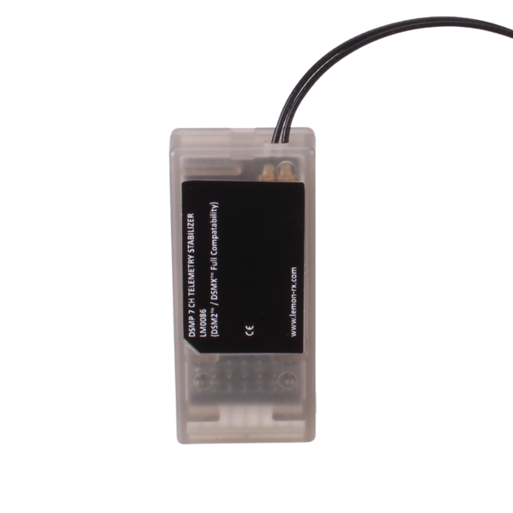 Lemon Rx DSMP 7-CH TELEMETRY STABILIZER & XT60 ENERGY METER (DSMX/DSM2