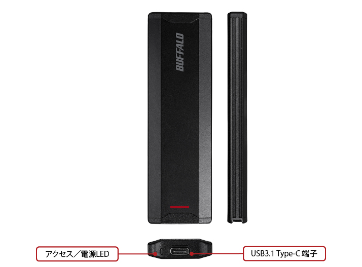 SSD-PH1.0U3-BC/N : 外付けSSD | バッファロー