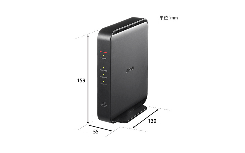 WSR-1166DHPL2/N : Wi-Fiルーター : AirStation | バッファロー