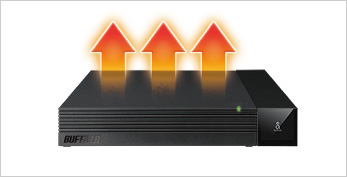 HD-SQS6U3-A : 外付けHDD | バッファロー