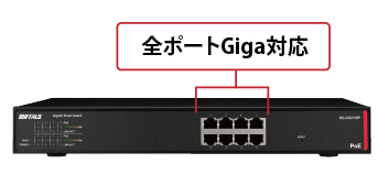 BS-GS2116P : スイッチ : Business Switch | バッファロー