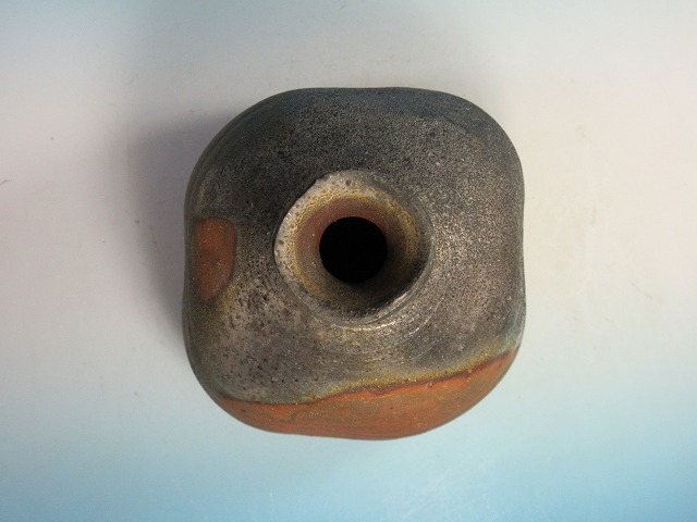 備前窯変徳利｜作家名：中村 六郎｜文錦堂 | 文錦堂