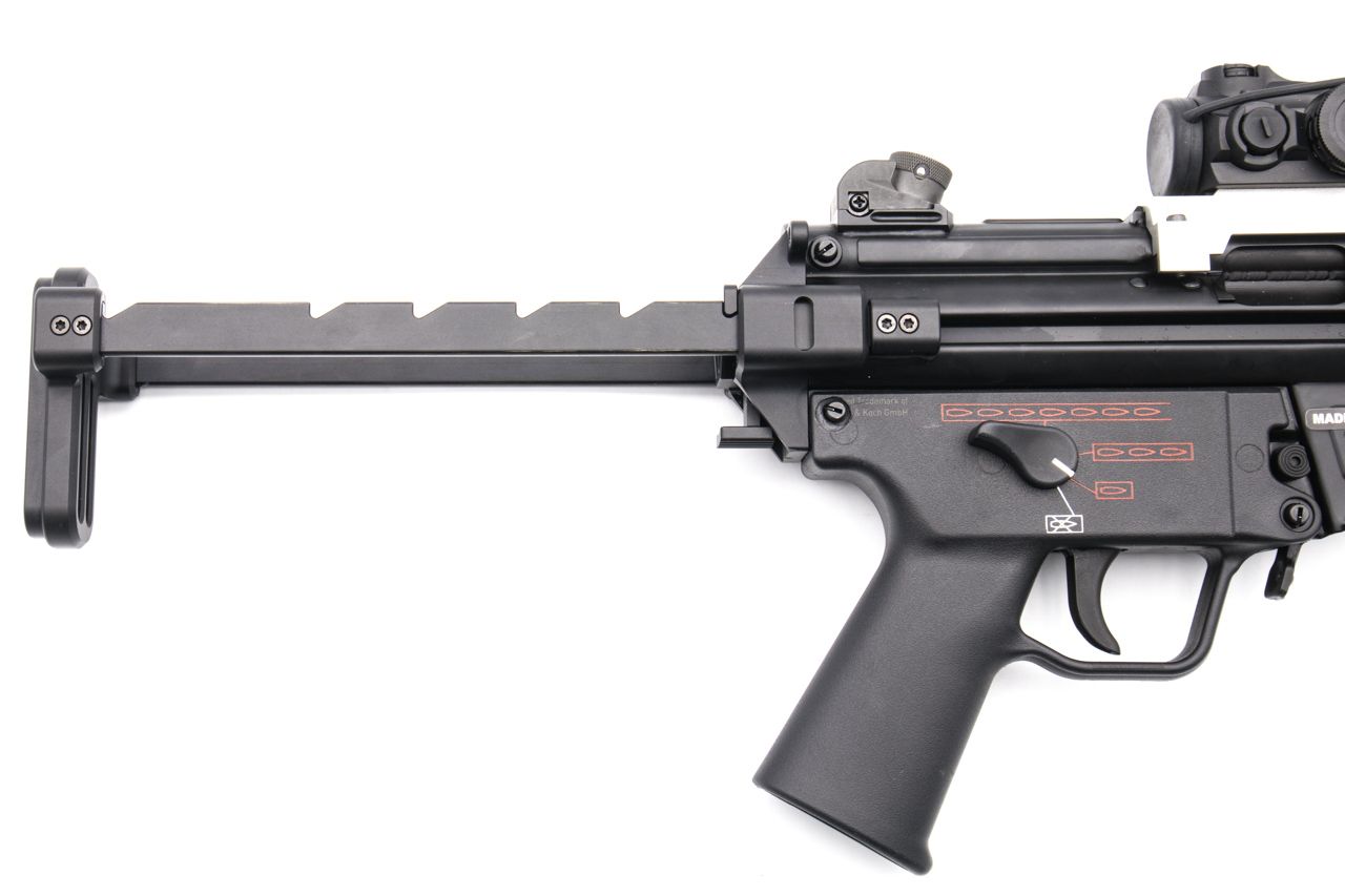 Bow Master x GMF 5 Position Buttstock for UMAREX / VFC MP5K GBB