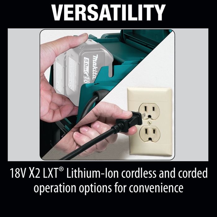 Makita XCV04Z 18V X2 LXT 2.1 Gallon Hepa Filter Dry Dust Extractor