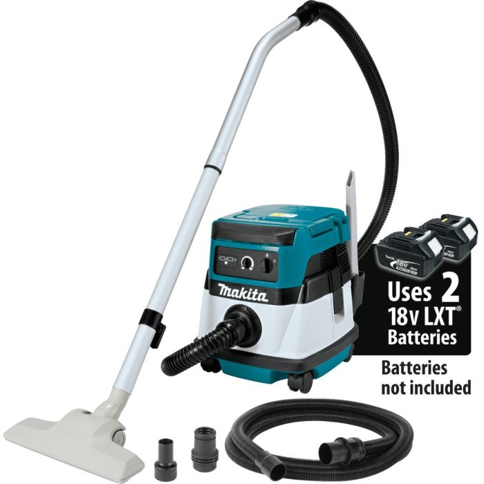 Makita XCV04Z 18V X2 LXT 2.1 Gallon Hepa Filter Dry Dust Extractor
